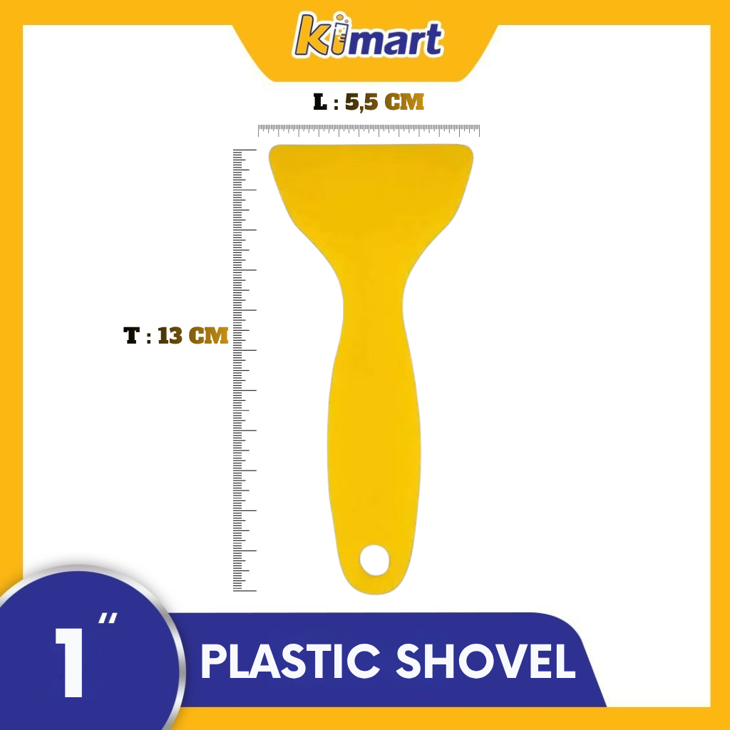 Plastic Shovel - Skrap Plastik Serbaguna Anti Gores untuk aplikator, Stiker & Pembersih Kaca