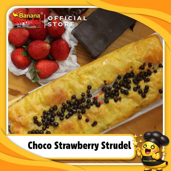 Choco Strawberry Strudel | Oleh-Oleh Khas Malang | Oleh-Oleh Jawa Timur