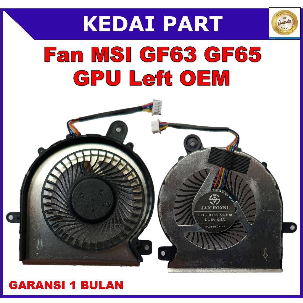 Fan MSI MSI GF63 GF65 9RCX-818 9SC-066 8SC-030Thin GPU Left OEM
