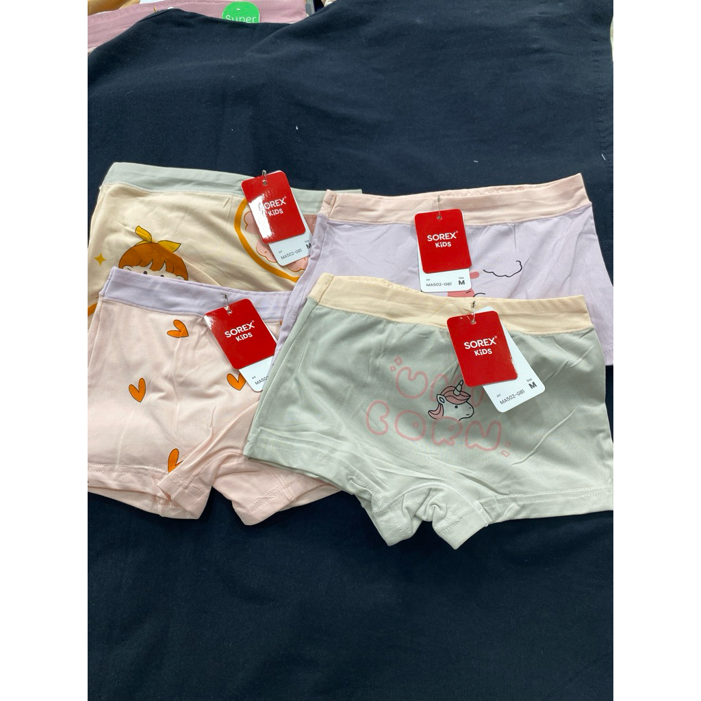 Celana Dalam anak perempuan / Boxer anak cewek sorex