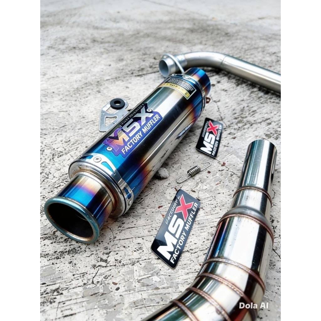 knalpot original msx Salemba r9 Mugello ujung cincin pnp Vixion satria sonic mx Verza mp cb gl tiger