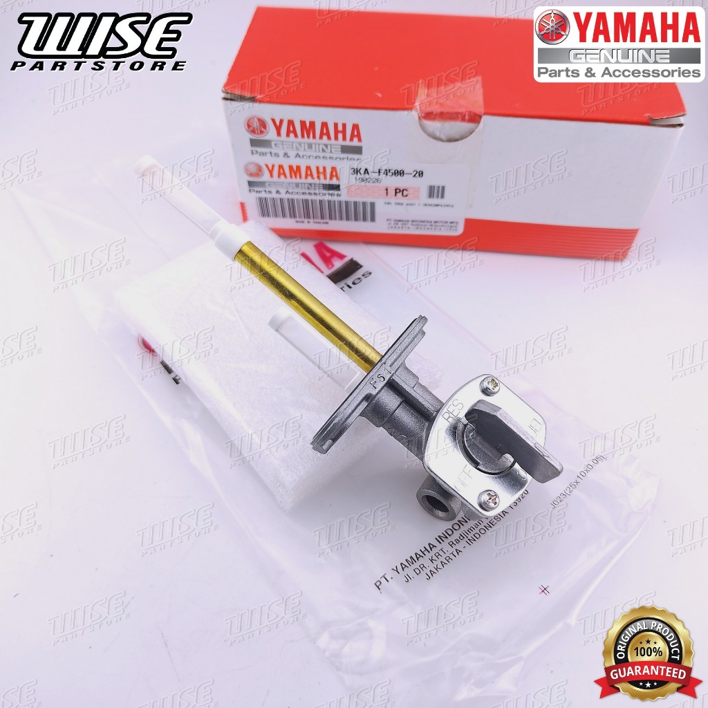 KERAN BENSIN KRAN TANGKI FUEL COCK ASSY YAMAHA RX KING COBRA MASTER NEW RXK RXS RX SPECIAL YT115 ORI
