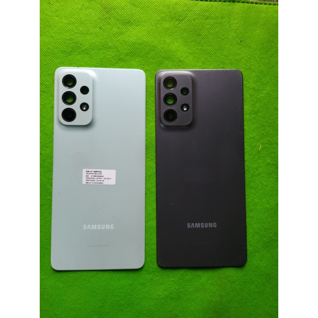 backdoor sett lensa kamera Samsung a73 ori copotan