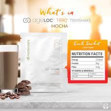 ageLoc Trimshake90 Mocha Flavour Sachet