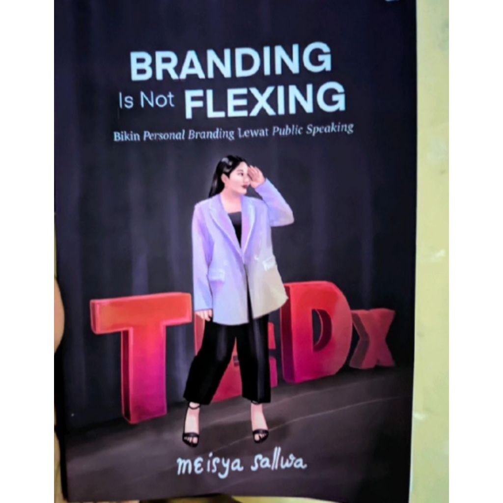 Buku novel branding is not flexing bikin personal branding