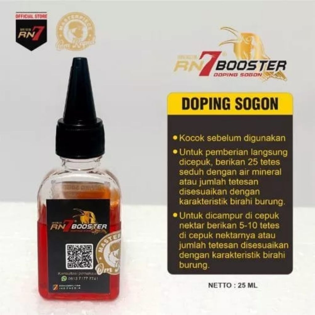 RN7 BOOSTER TETES MENINGKATKAN STAMINA-ANTI SERAK DAN MACET BUNYI