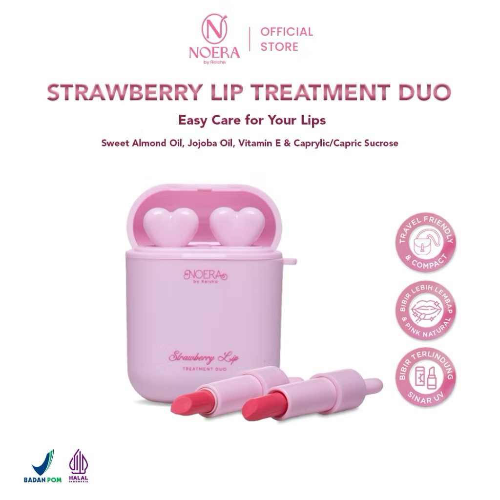 READY STOK LIP DUO TREATMENT NOERA BEAUTY CARE