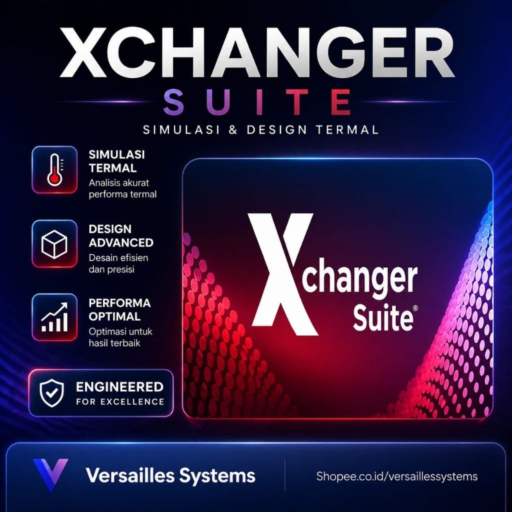 HTRI XCHANGER SUITE - SIMULASI DAN DESAIN TERMAL | SOFTWARE | PC WINDOWS