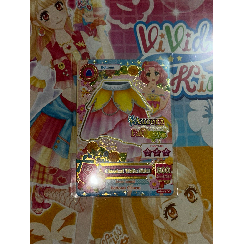 (Normal) Kartu Aikatsu Official Aurora Fantasy Sakura Kitaoji Classical Waltz Skirt-Pumps