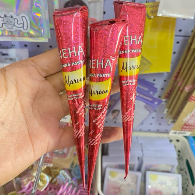 HENA NEHA MAROON RED 1 PCS