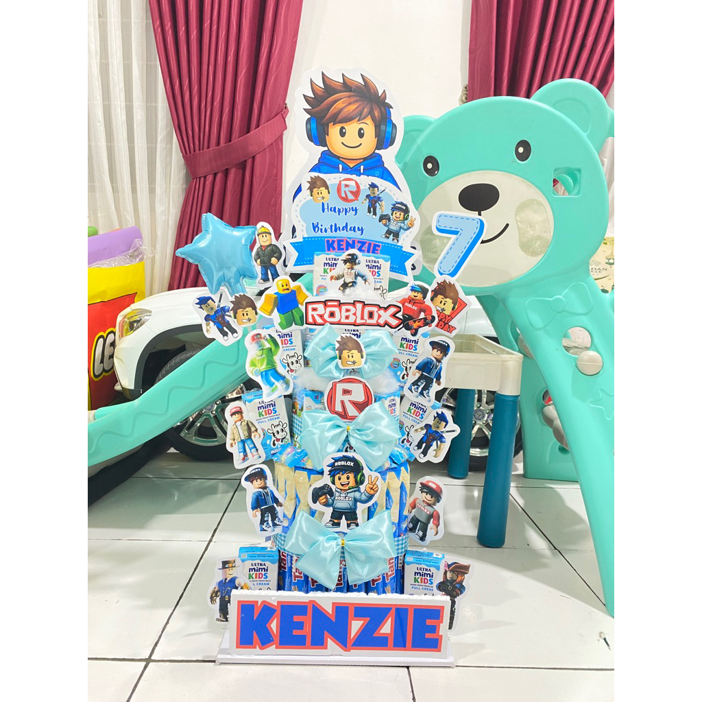 Snacktower full susu - tower snack hampers ulang tahun acara lainnya