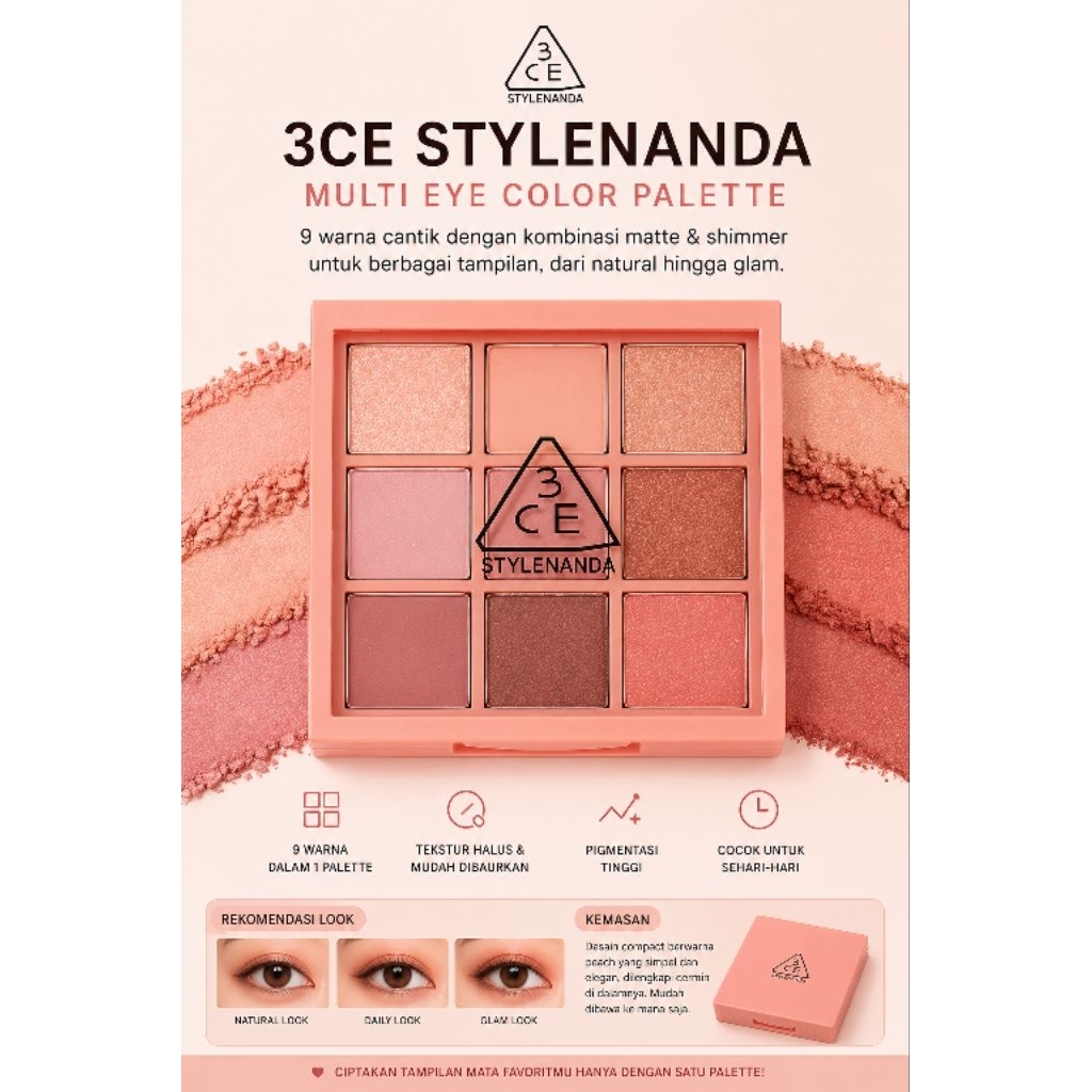3CE STYLENANDA Eyeshadow
