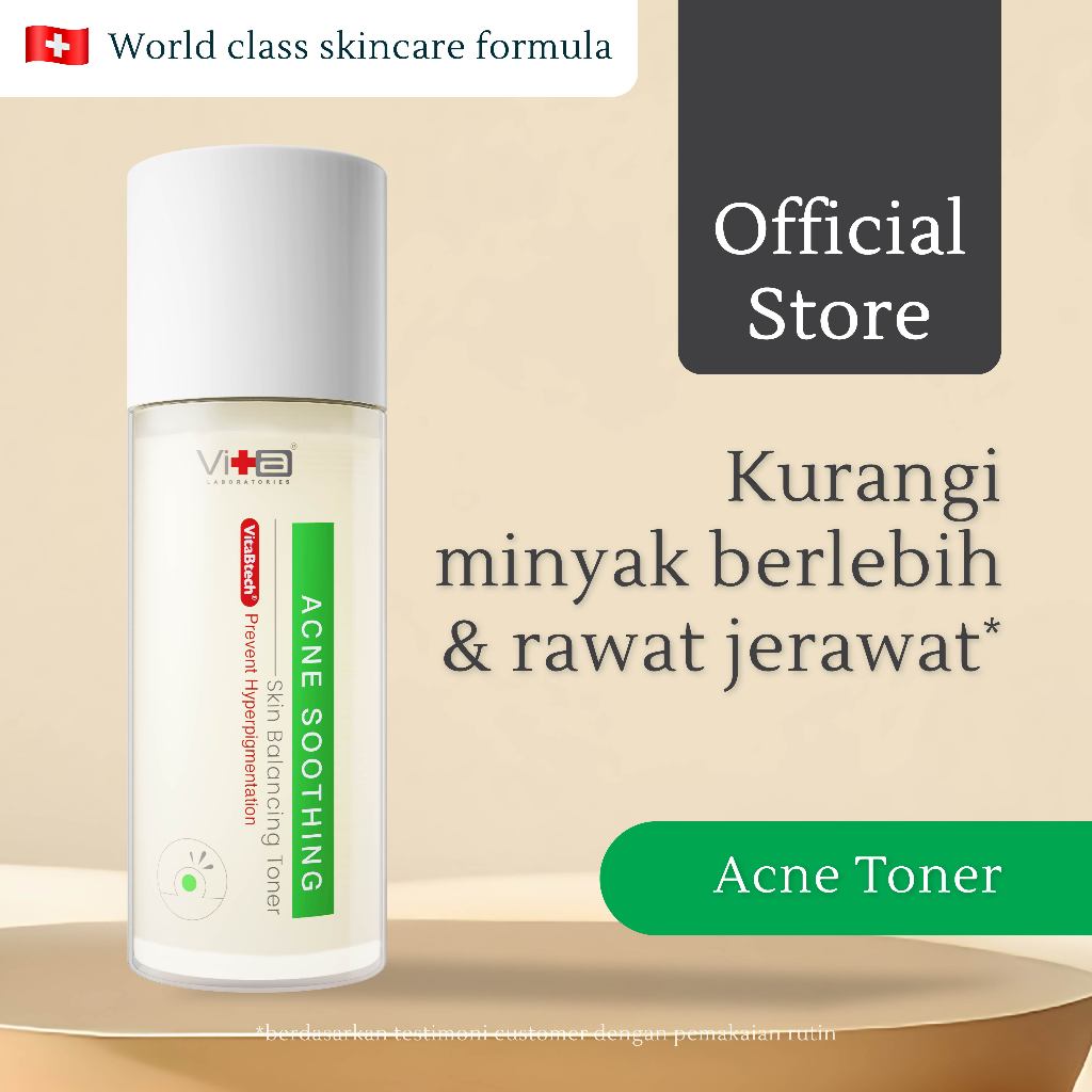 [FREE GIFT] Swissvita Acne Skin Balancing Toner 120 ml
