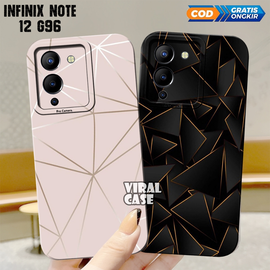 Softcase Pro Camera Case INFINIX NOTE 12 G96 / INFINIX NOTE 12 TURBO 2022 - Silikon Hp Infinix Terba