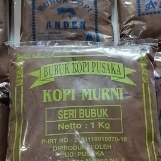 Bubuk kopi halus Murni Pusaka Aceh 1kg