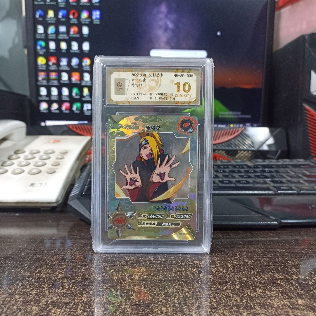 Kartu Kayou Naruto - SP Deidara Grade 10 Baocui