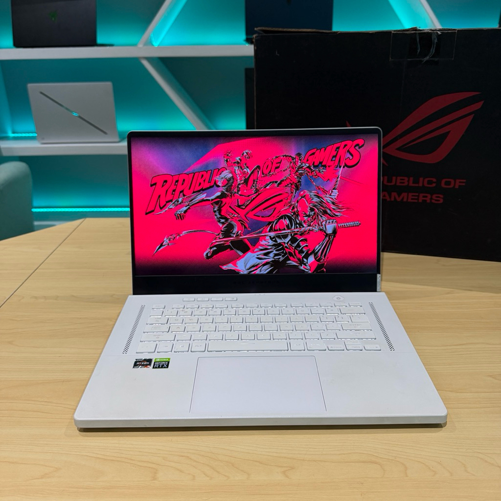 Laptop Gaming Asus ROG Zephyrus G15 GA503QS Ryzen 9 5900H RTX 3080 8GB 32GB/1TB SSD Like New