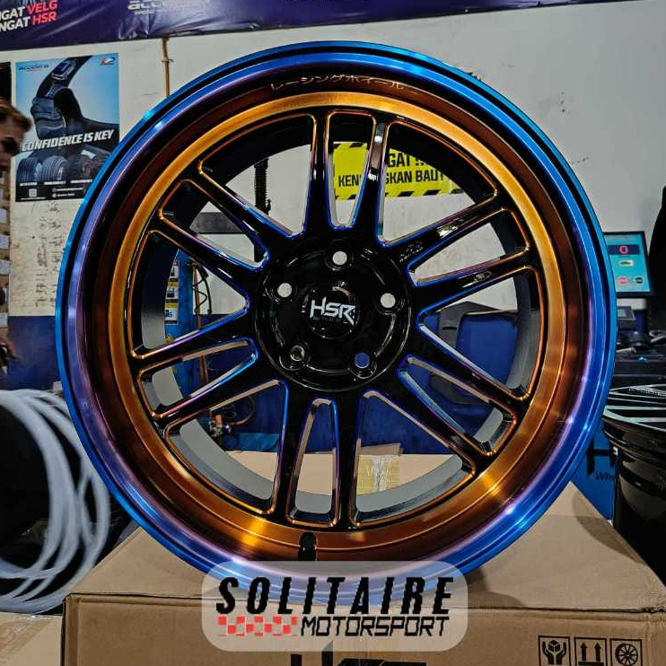 HSR WHEEL Velg Racing Ring 18 CRV HRV Almaz Innova Cortez Alloy BOROKO BLY01