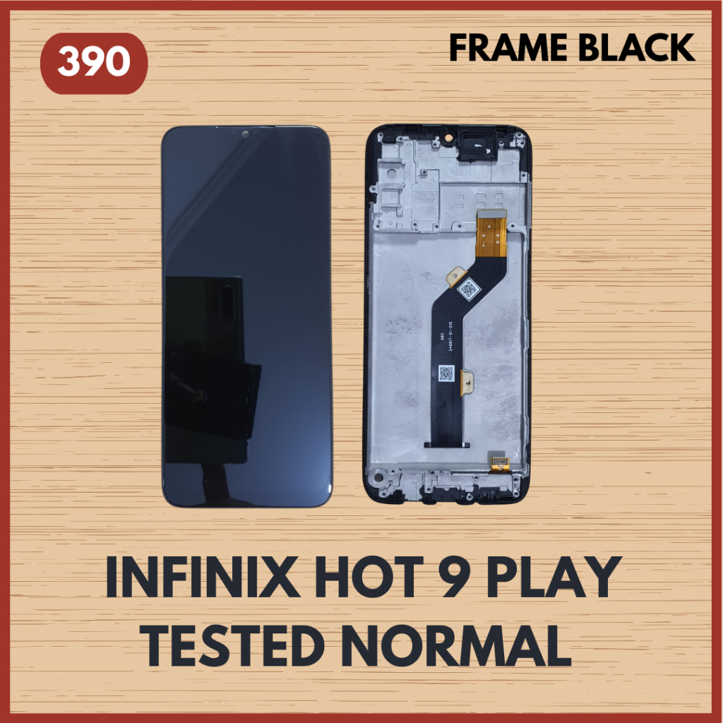 LCD FRAME INFINIX HOT 9 PLAY ORIGINAL
