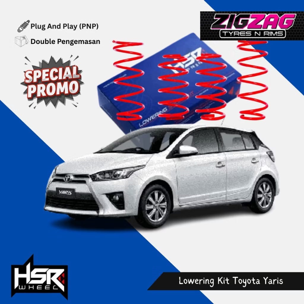 Spring Per Ceper HSR Wheel Lowering Kit Yaris