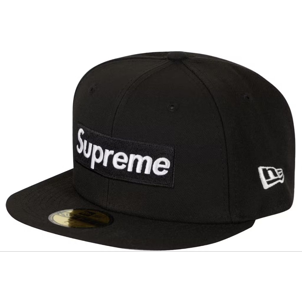 PRELOVED - New era x supreme money FW22 black