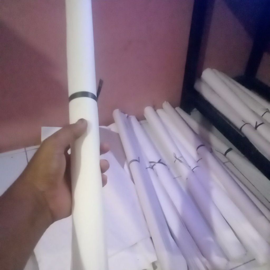 kertas layangan litho printing ukuran 2 kebet geblus harga /gulung isi 50lembar