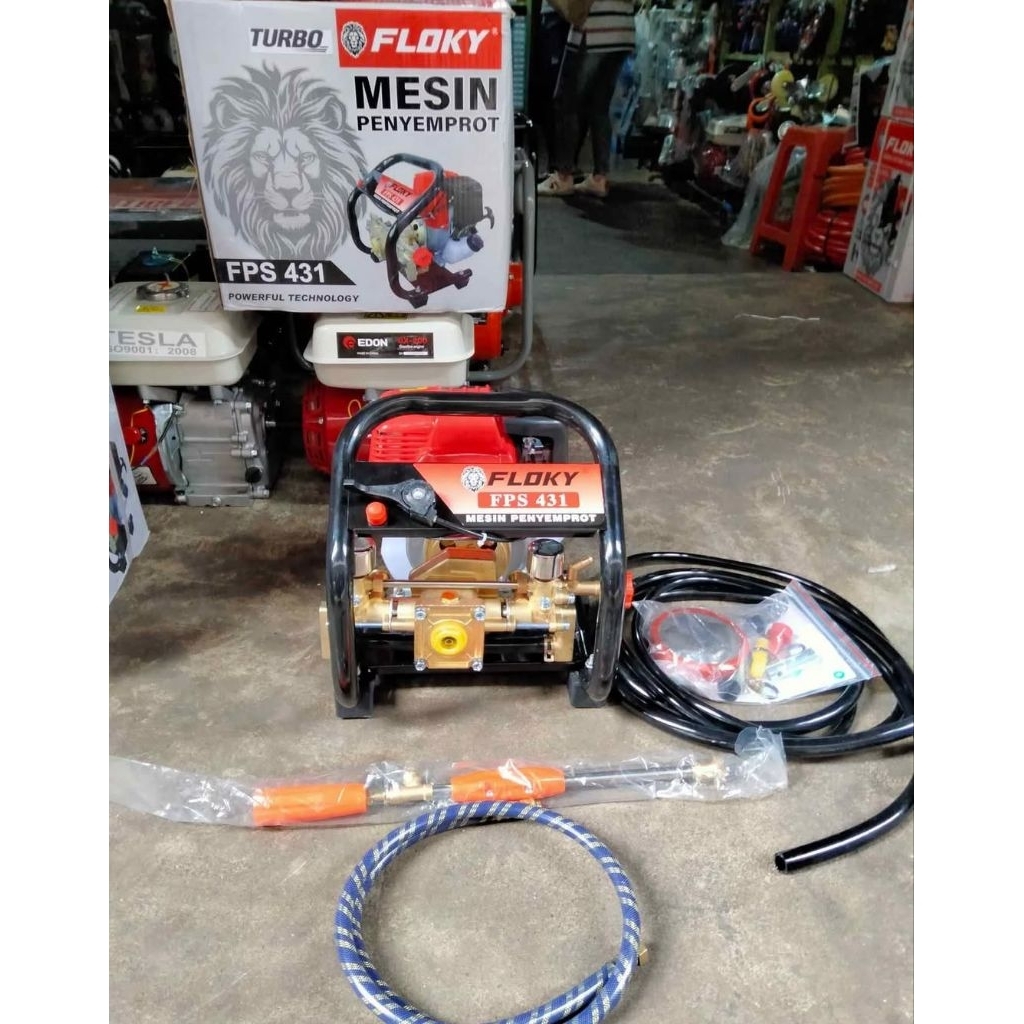 Mesin Pompa Sprayer 4 Tak Turbo Floky