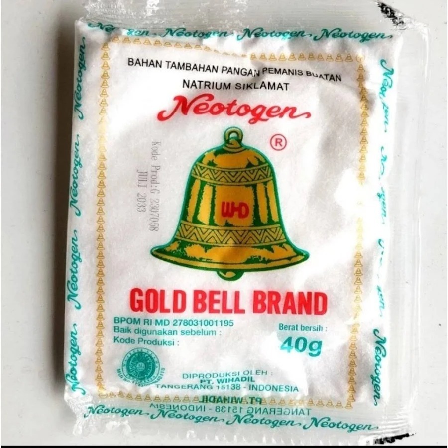 Sari Manis Cap Lonceng Neotogen Gold 40gr