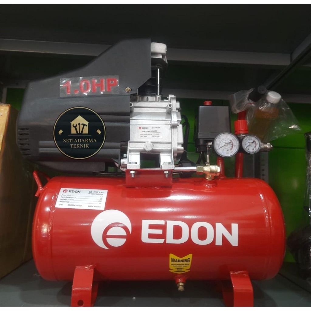 KOMPRESOR EDON 1HP 25 LITER OLI EDON