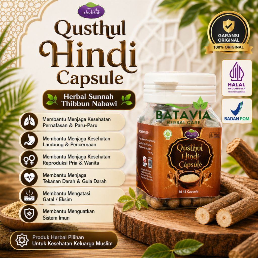 Kapsul Qusthul Hindi Washfah
