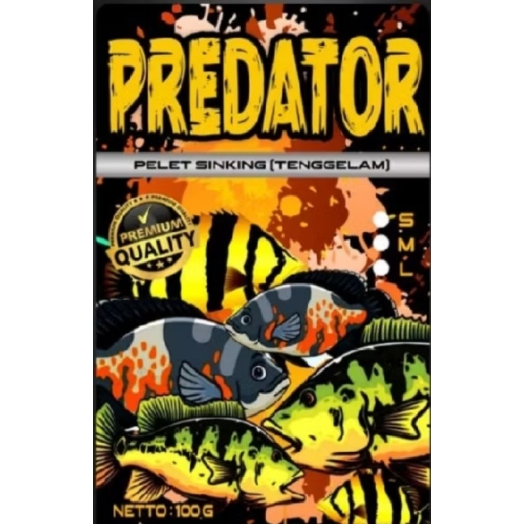 pakan ikan predator