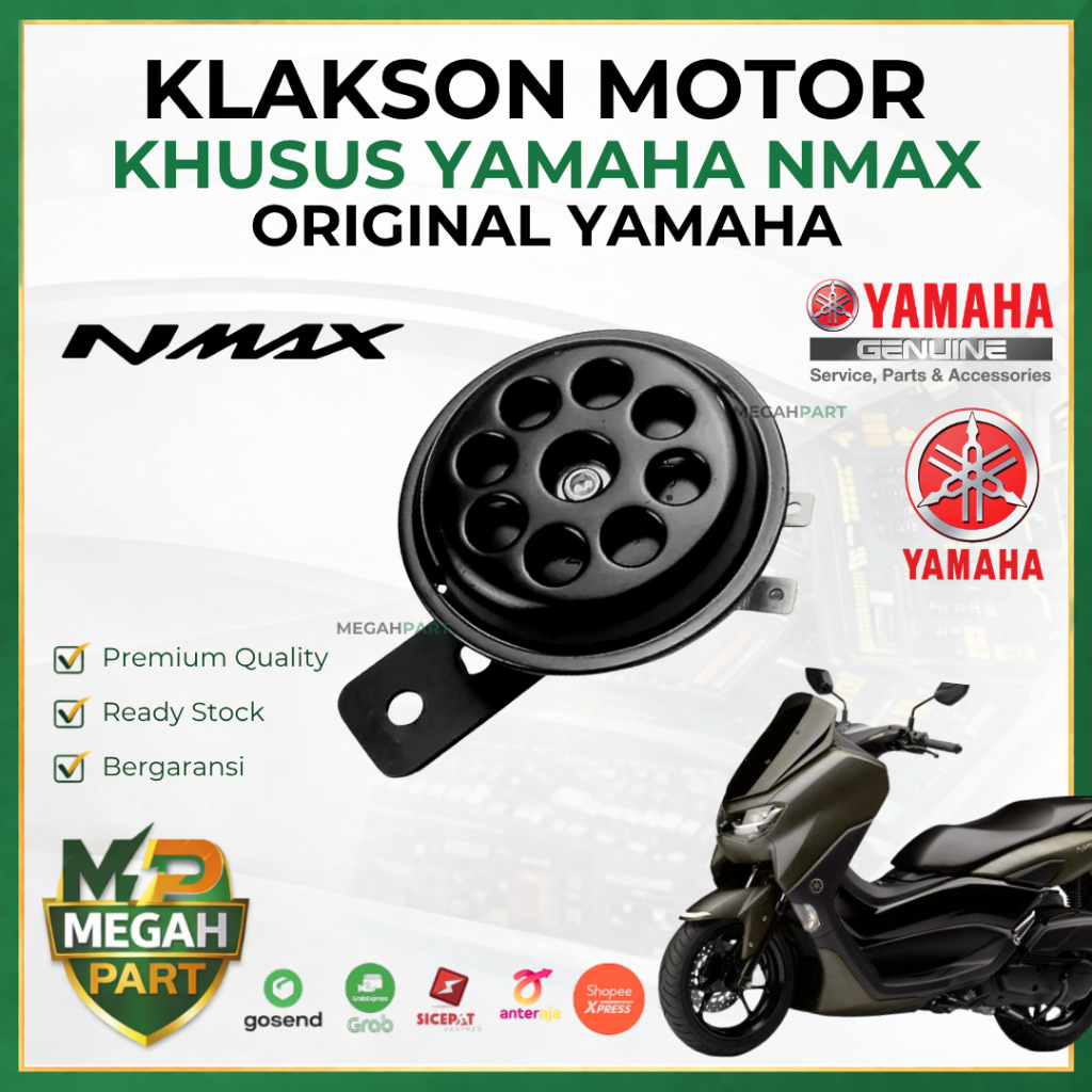 Klakson YAMAHA NMAX - ORIGINAL YAMAHA | Klakson Motor YAMAHA NMAX | Klakson NMAX Original | Klakson 