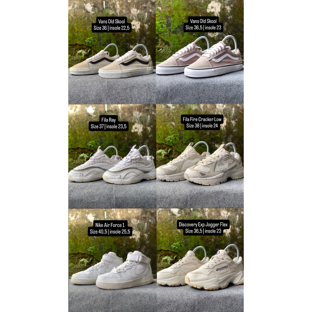 Sepatu wanita Second Branded