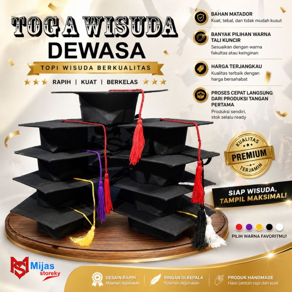 TOGA WISUDA SARJANA//TOGASARJANA//TOGA WISUDA//TOPI TOGA//TOGA//TOGA SARJANA UNIVERSITAS