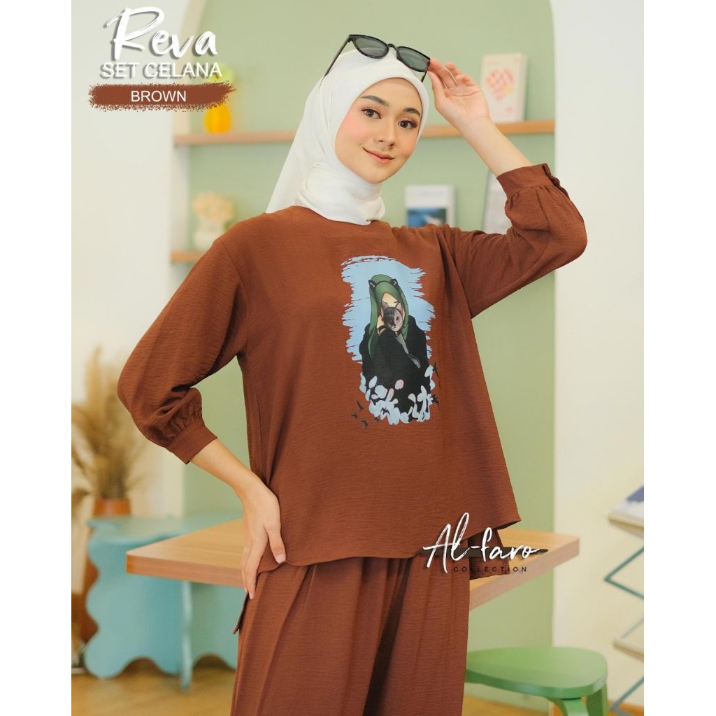 NEW  REVA SET CELANA SUPER ELGANT ORI BY ALFARO