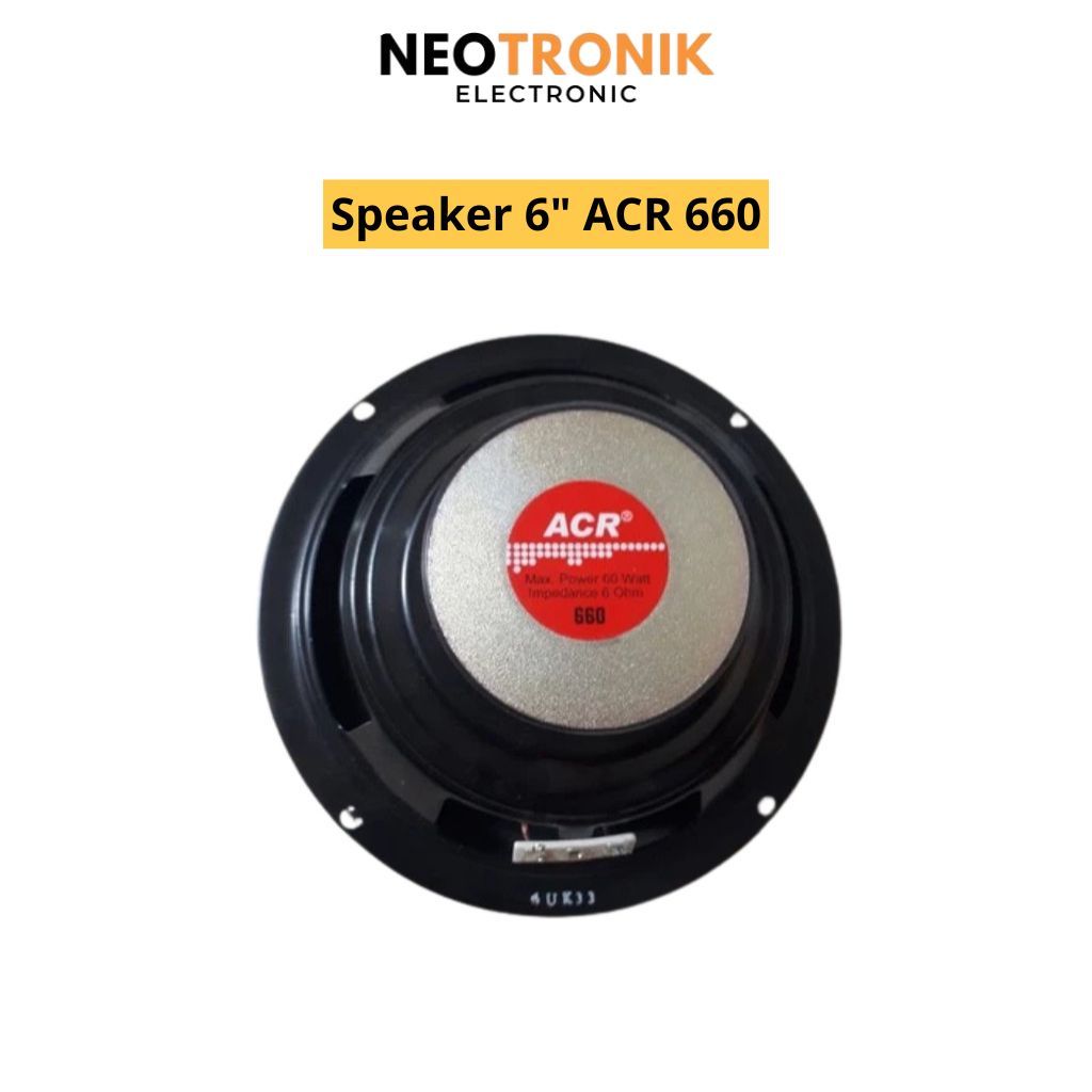 Speaker 6 Inch ACR 660