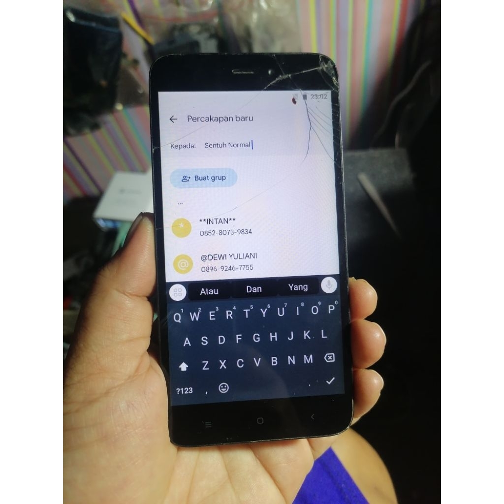 lcd Redmi GO bisa buat 5a juga minus retak sentuh masih normal kami jual sesuai poto