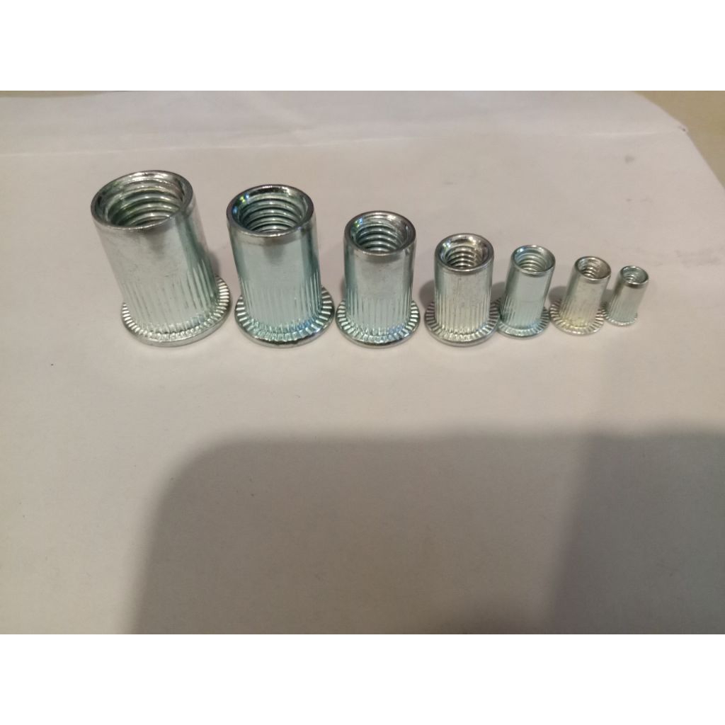 RIVET NUT PUTIH INSERT NUT NUT RIVET PUTIH 12X
