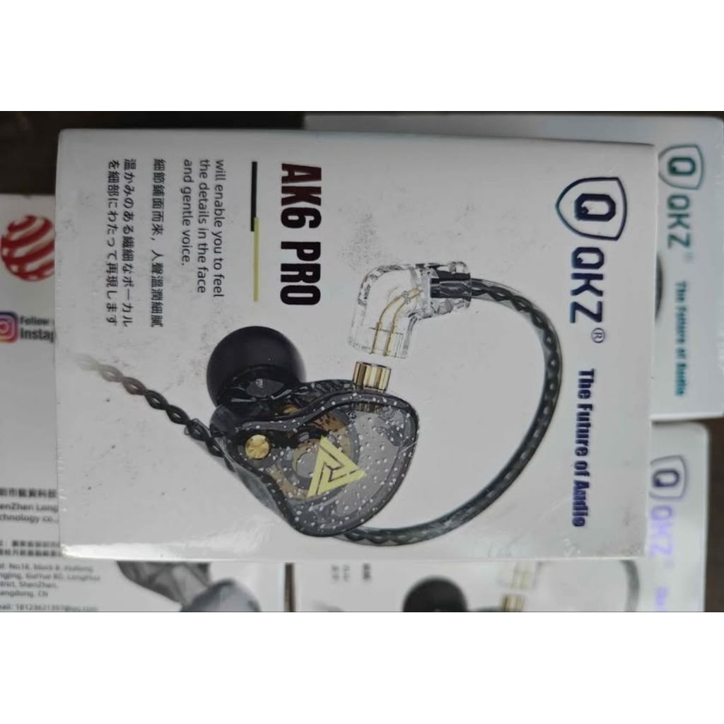 qkz ak6 pro original baru