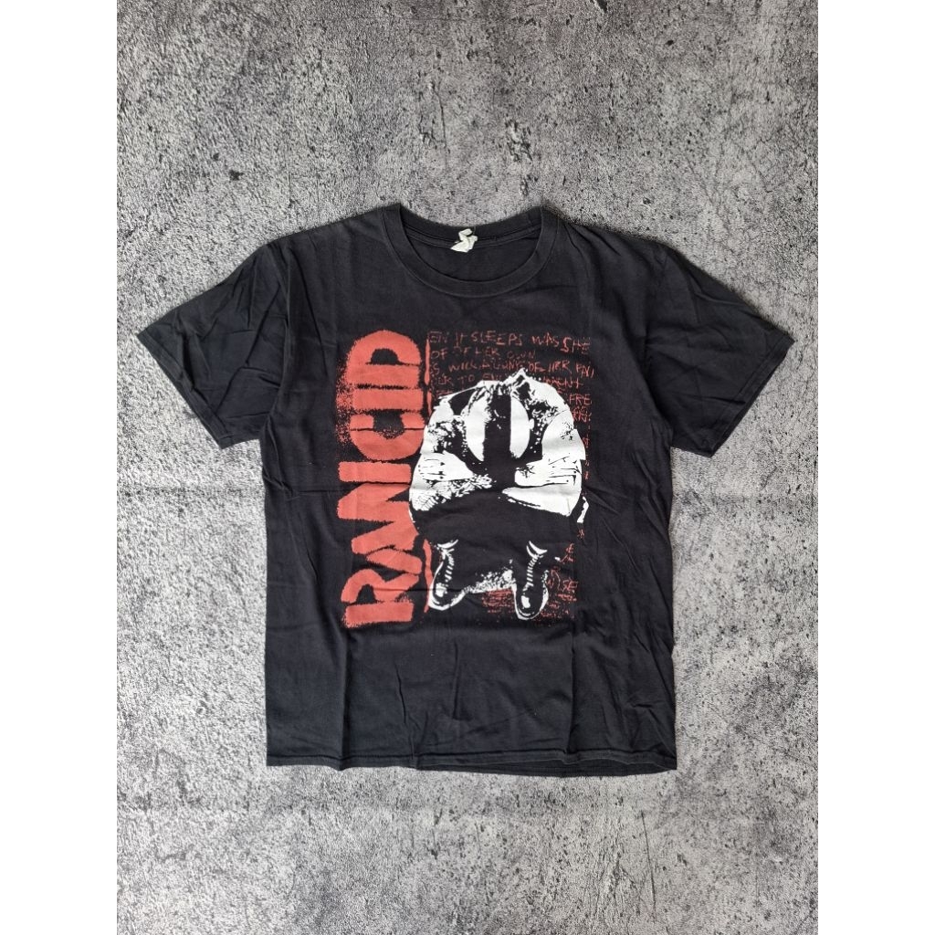 Kaos band RANCID original merch | Budjangan Kolektif