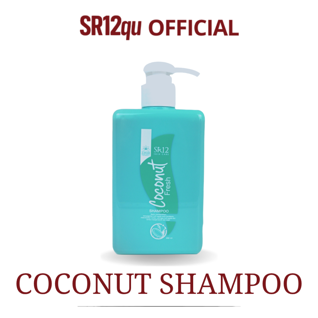 SHAMPO COCONUT SR12 MENGURANGI KETOMBE / RAMBUT KETOMBE