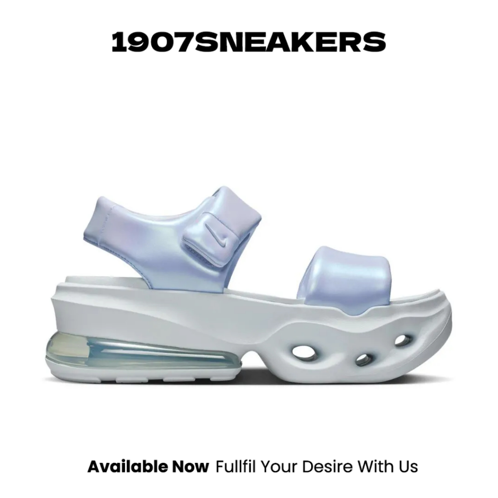 Sepatu Sendal Wanita Nike Air Max Halo - Hydrogen Blue/Grey NIKIO1959401
