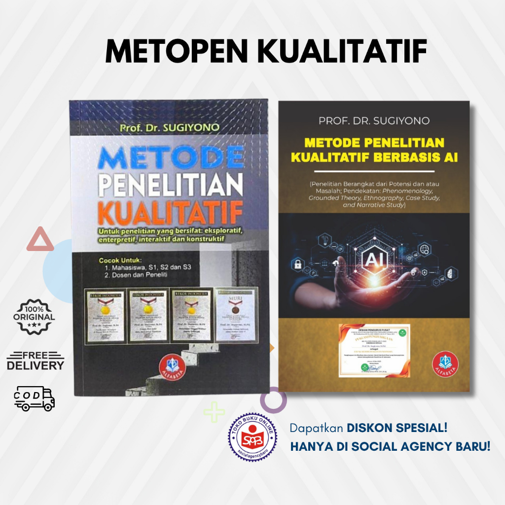 Buku Metode Penelitian Kualitatif - Metode Penelitian Kualitatif Berbasis AI - Sugiyono