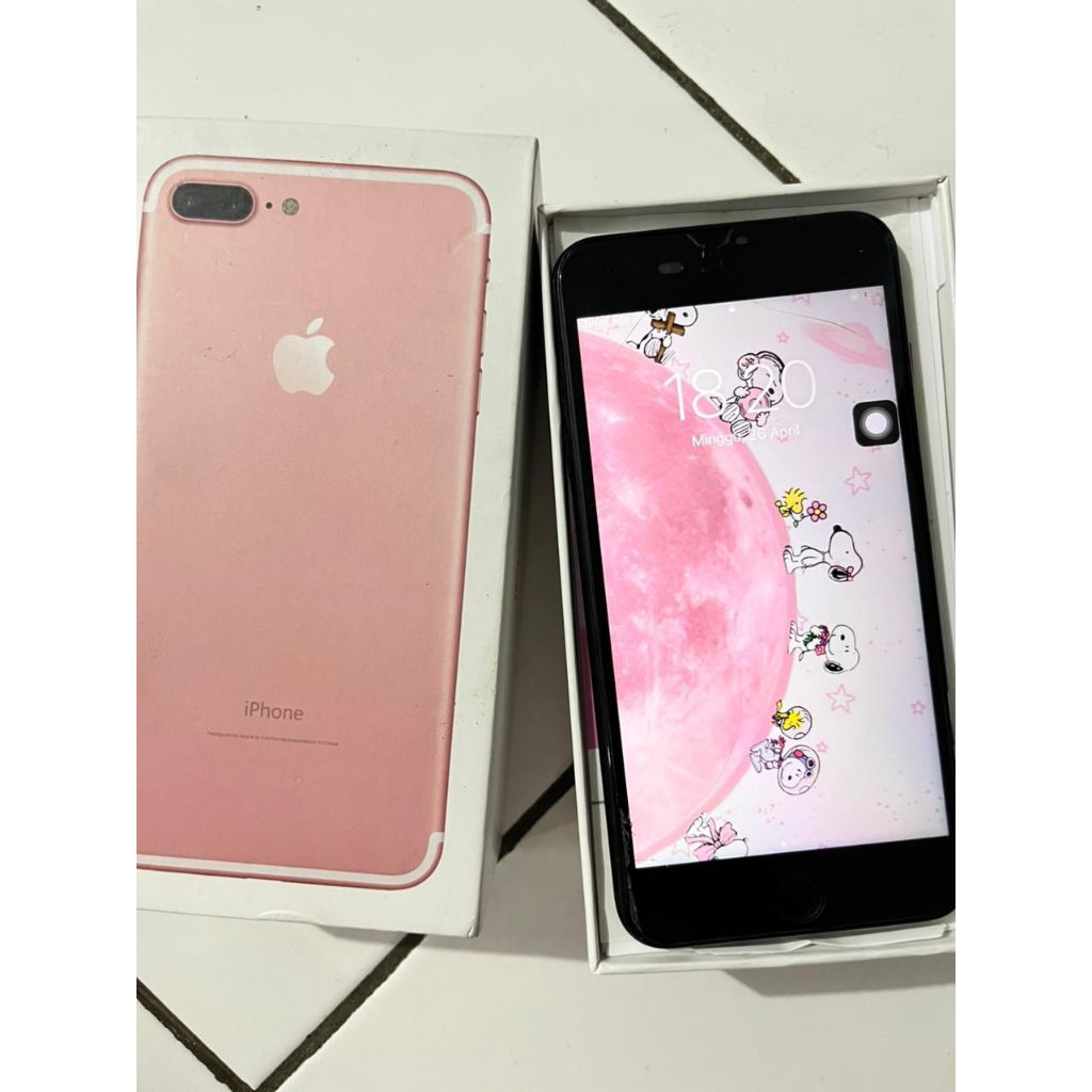 Second ex inter pemakaian pribadi Iphone 7 plus 128Gb