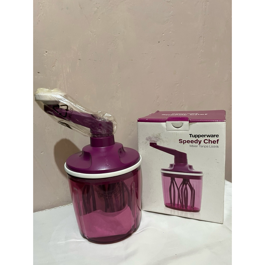 ORIGINAL TUPPERWARE BLENDER MANUAL/TARIK COPER/TALL CHOPER/SPEEDY CHEF