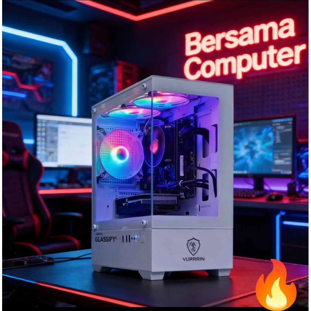 Pc gaming editing core i7 ram 16 gb vga 4gb ssd 512 gb siap rendering