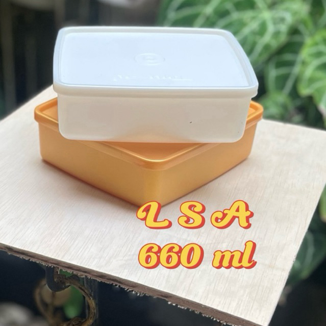 TEMPAT BEKAL LSA TUPPERWARE ORIGINAL NEW
