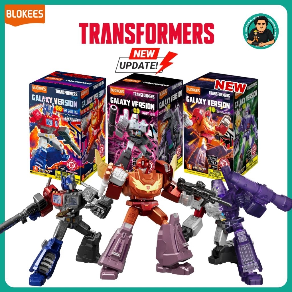 Blokees Galaxy version Transformers / Blokees Transformers 08 / Blokees Transformers 09 / Blokees Tr