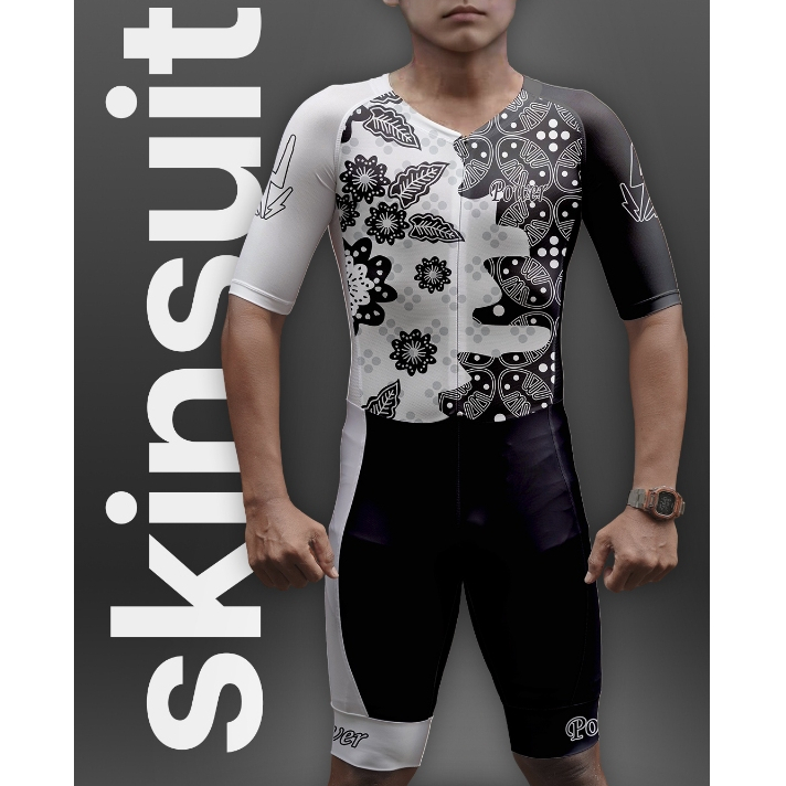 Skinsuit Power Apparel Jersey Sport Sepatu Roda Nyaman & Fleksibel