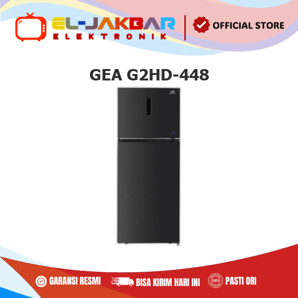 GEA G2HD-448 KULKAS Inverter compressor 448L 2 Pintu G2HD-448 G2HD448 G2HD 448